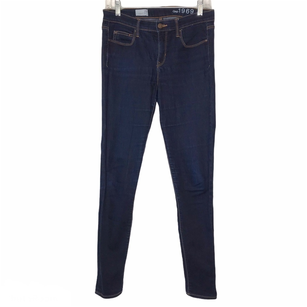 GAP Legging Jean Indigo Rinse 28 LONG Cotton